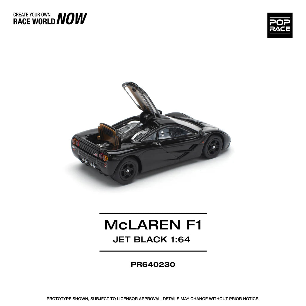 MCLAREN F1 JET BLACK POP RACE