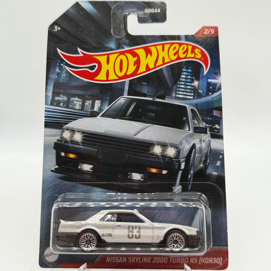 Nissan Skyline 2000 Turbo RS (KDR30) 2/5 Hotwheels Silver Series 2019 Release