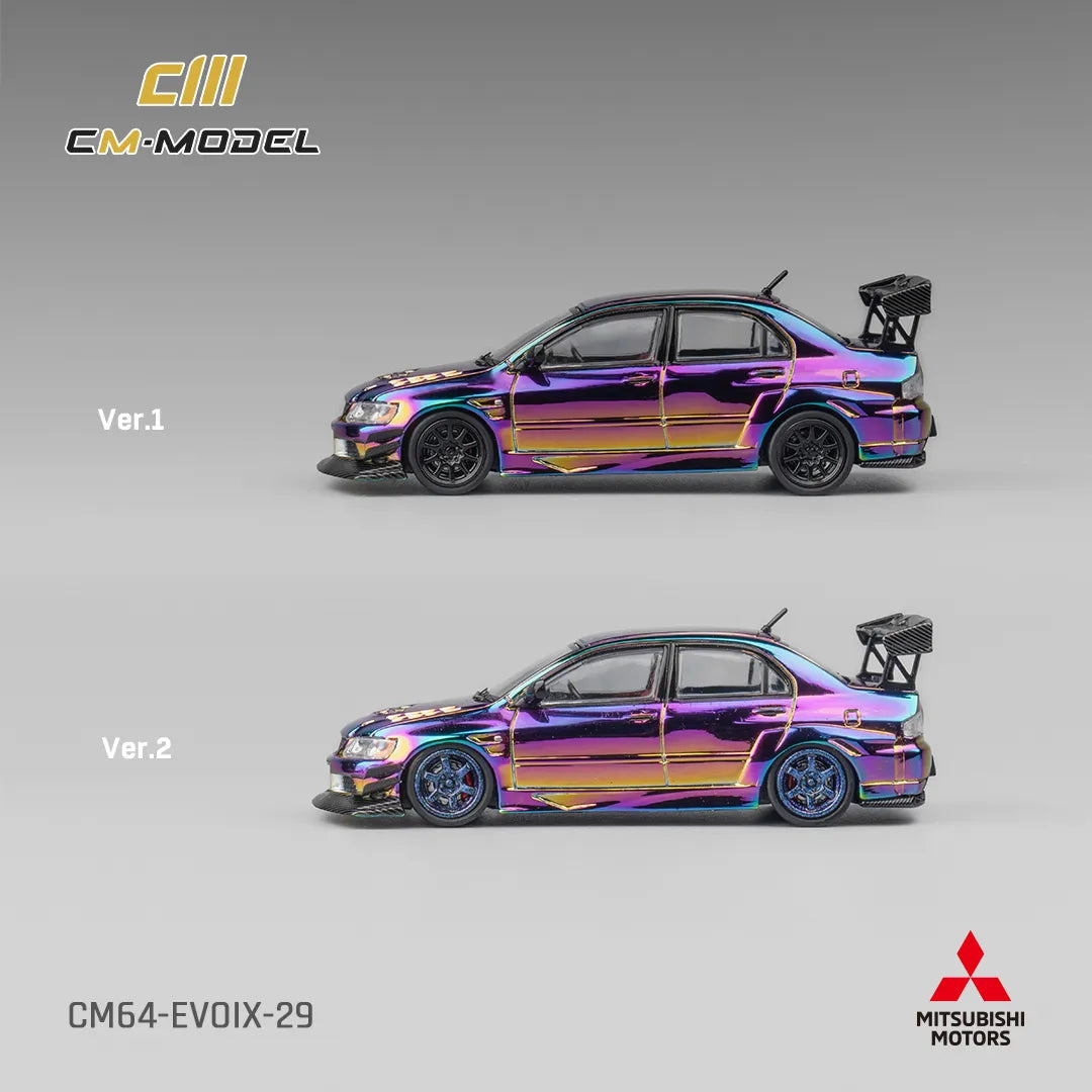 Mitsubishi Lancer Evo IX Widebody Chrome – CM64-Evoix-29