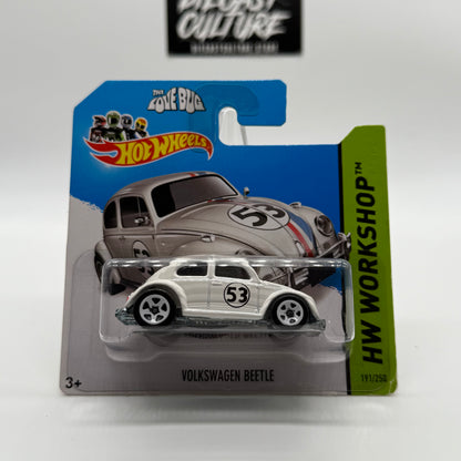 Volkswagen Beetle HERBIE The Love Bug - HW Workshop Hotwheels Mainline 191/250