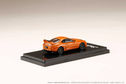 TOYOTA SUPRA RZ (A80) JDM STYLE (ORANGE) HOBBY JAPAN 1:64