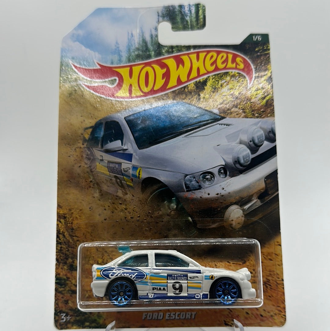 Ford Escort Themed Set 1/6 Hotwheels Mainline