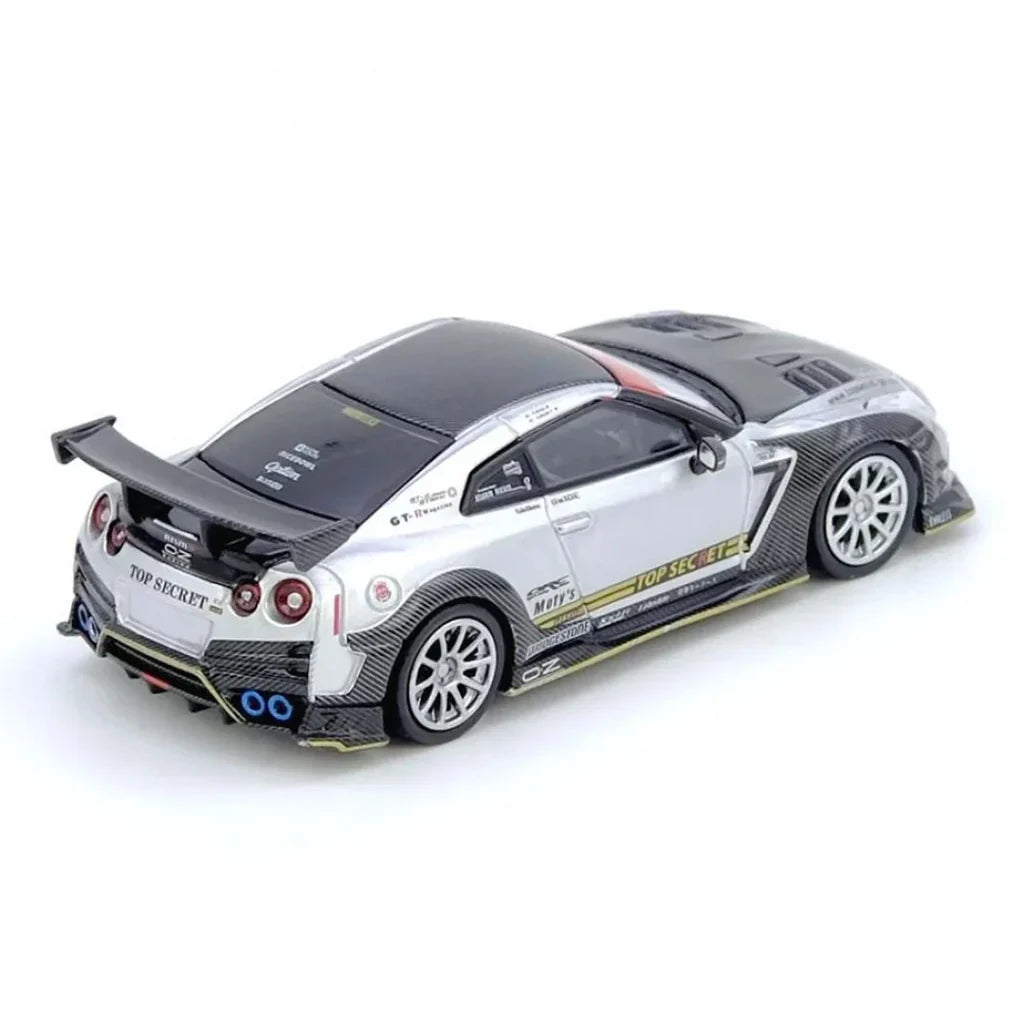 NISSAN GT-R (R35) TOP SECRET (SILVER/CARBON) TAS HK EXPO INNO64