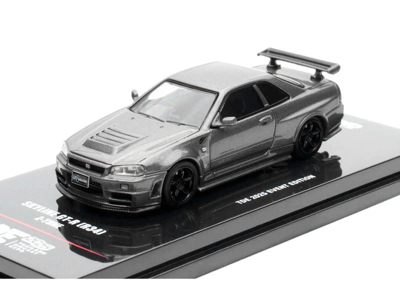 NISSAN SKYLINE GTR (R34) Z-TUNE (GREY) - INNO64 THAILAND EXPO 2025