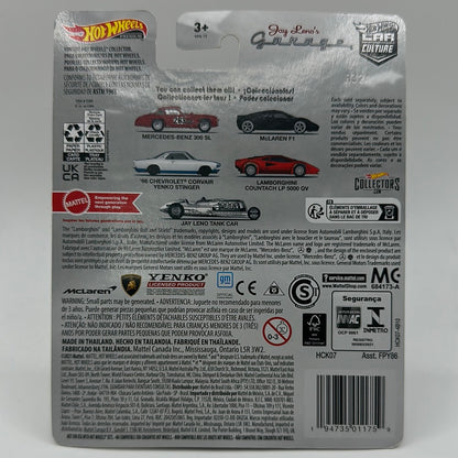 Mercedes-Benz 300 SL Jay Leno Garage 1/5 Hotwheels Premium 1:64