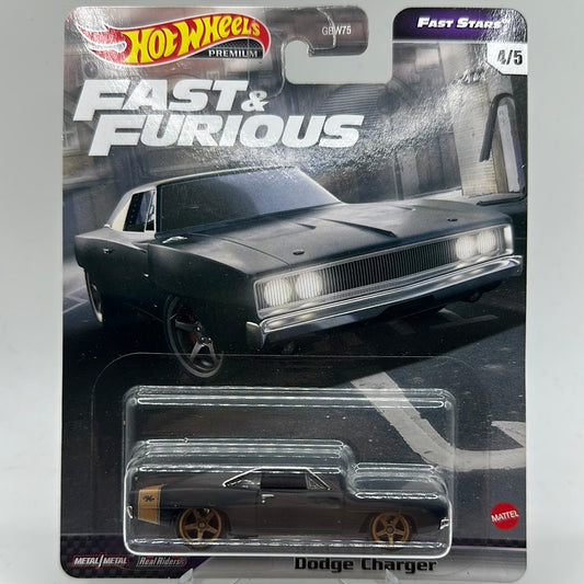 Dodge Charger Fast & Furious (Fast Stars) 4/5 Hotwheels Premium 1:64