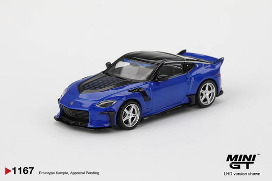 Nissan Z VeilSide FFZ400 Seiran Blue - Mini GT 1:64