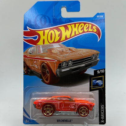 ‘69 Chevelle *TH* Treasure Hunt X-Raycers 9/10 Hotwheels Mainline 60/250