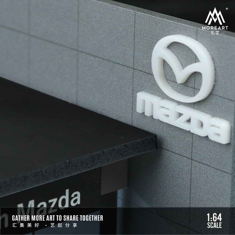 Mazda Showroom Model - w/LED LIGHTS Morearts 1:64