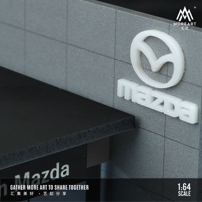 Mazda Showroom Model - w/LED LIGHTS Morearts 1:64