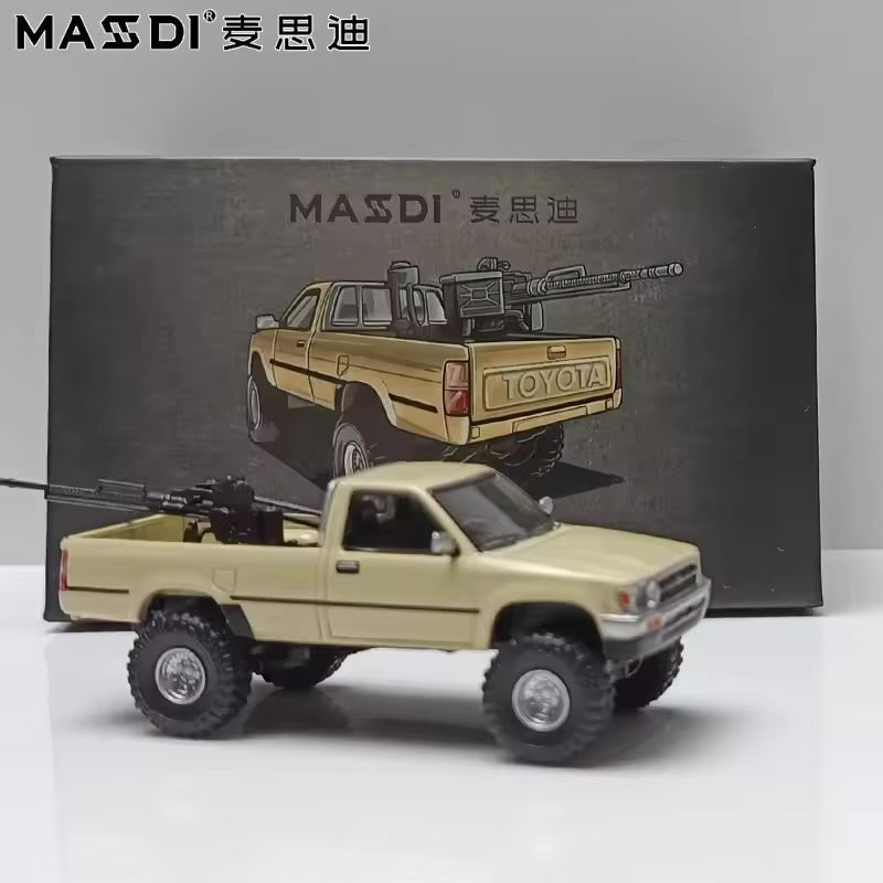 1995 Toyota Hilux(RN80) Sand - MASDI 1:64