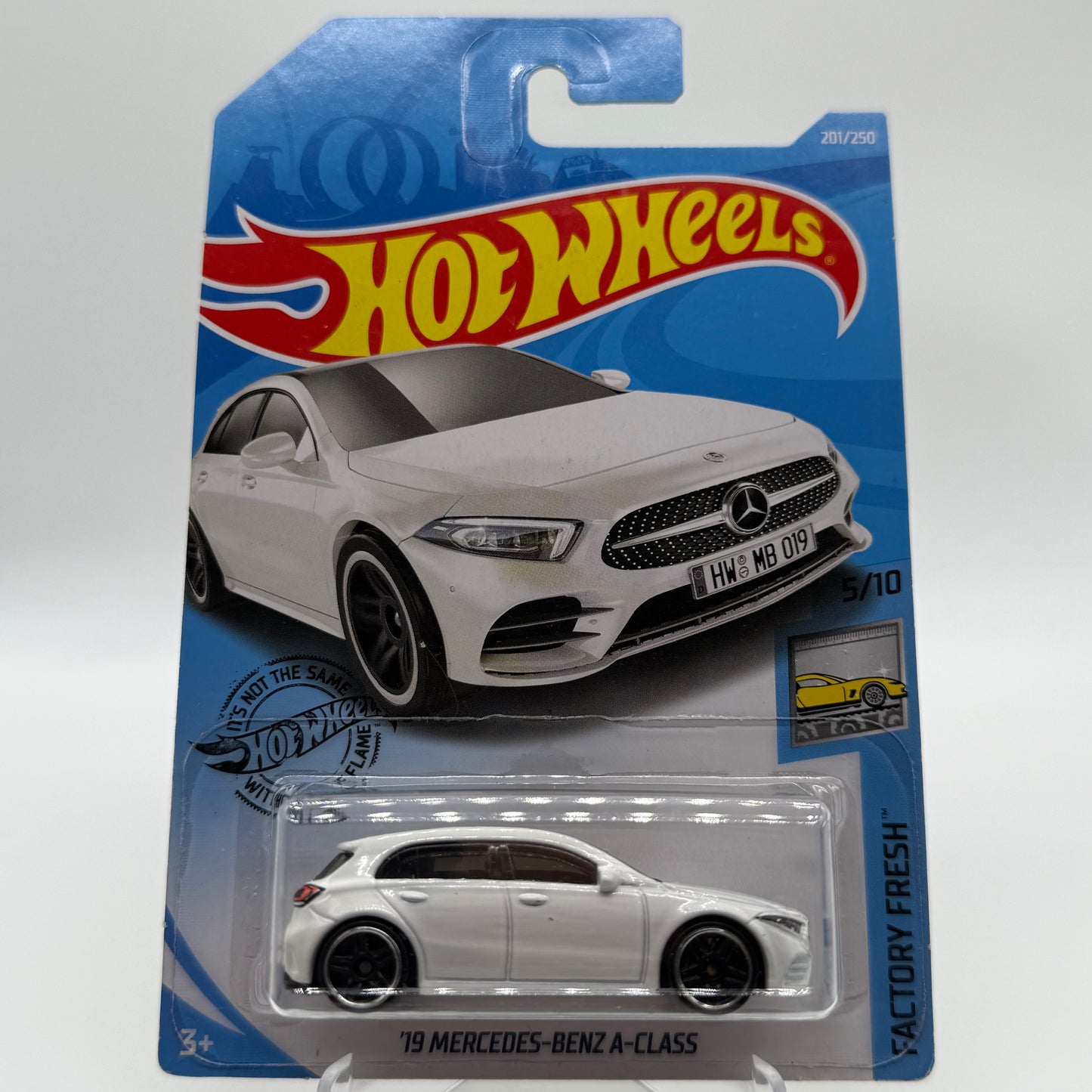 ‘19 Mercedes-Benz A Class FACTORY FRESH 5/10 Hotwheels Mainline 201/250