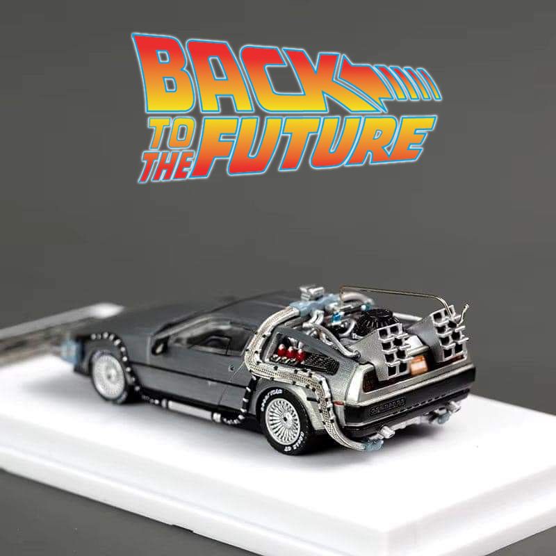 Delorean DMC-12 I Back to The Future *Limited to 999pcs* MJ Model 1:64