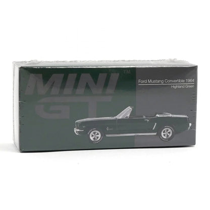 FORD MUSTANG CONVERTIBLE 1964 (HIGHLAND GREEN) MINI GT 1:64