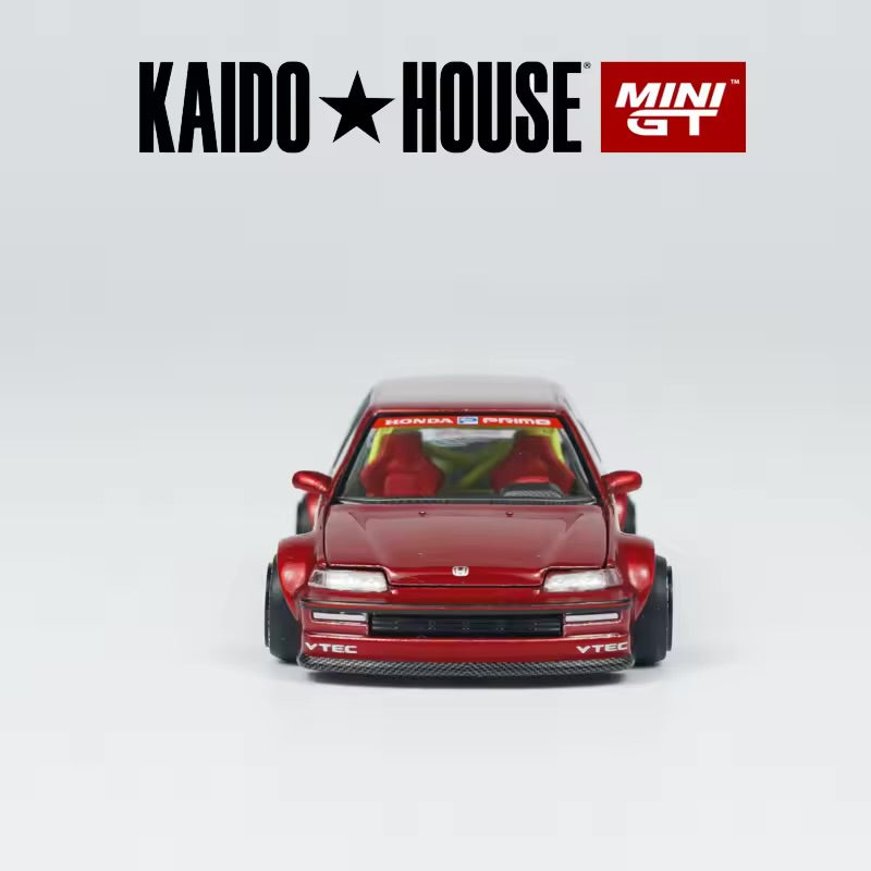 HONDA CIVIC (EF) KAIDO WORKS V2 (RED) KAIDOHOUSE X MINI GT