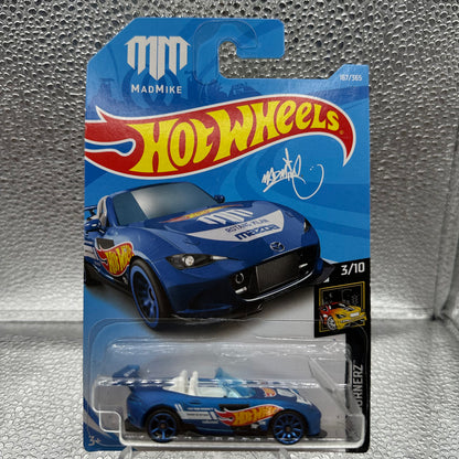 ‘15 Mazda MX-5 Miata Nightburnerz 3/10 Hotwheels Mainline 167/365