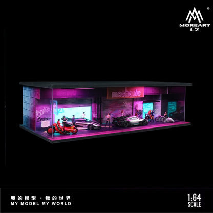 Cyberpunk 02 Light Version Assembly Scene - MoreArt