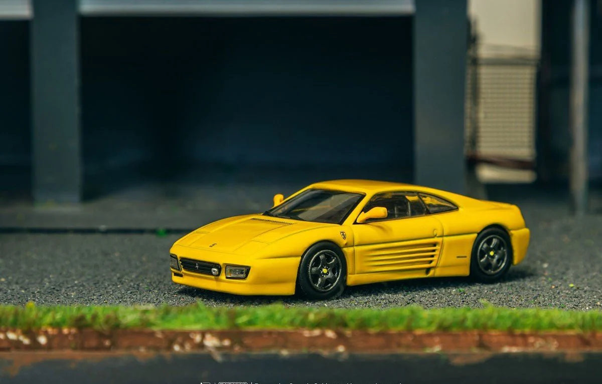 Ferrari 348 Challenge Yellow - Tarmac Works x IXO