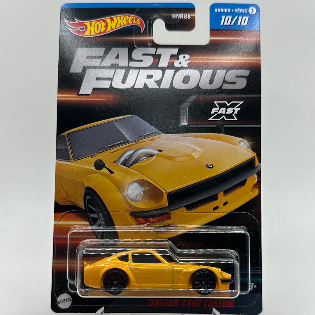 Datsun 240Z Custom Fast & Furious Series 3 10/10 Hotwheels Mainline