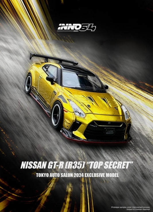Nissan GT-R R35 Top Secret Tokyo Auto Salon 2024 Exclusive Inno64