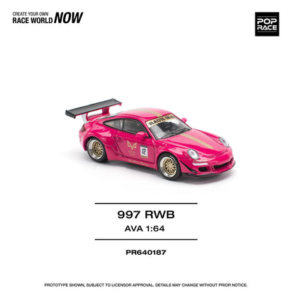 Porsche 997 RWB AVA - Pop Race 1:64