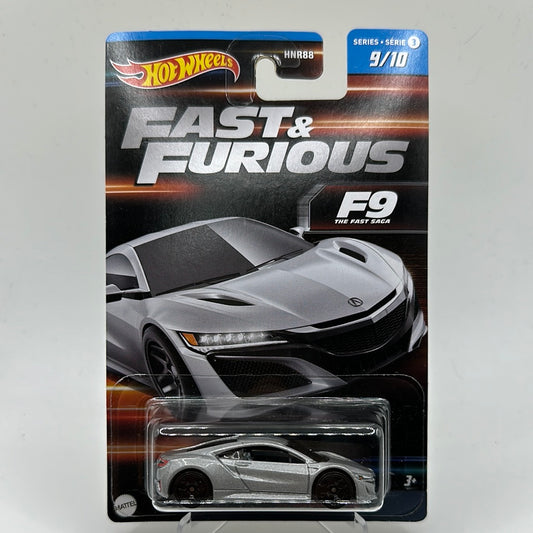 ‘17 Acura NSX Fast & Furious 9/10 Series 3 Hotwheels Mainline