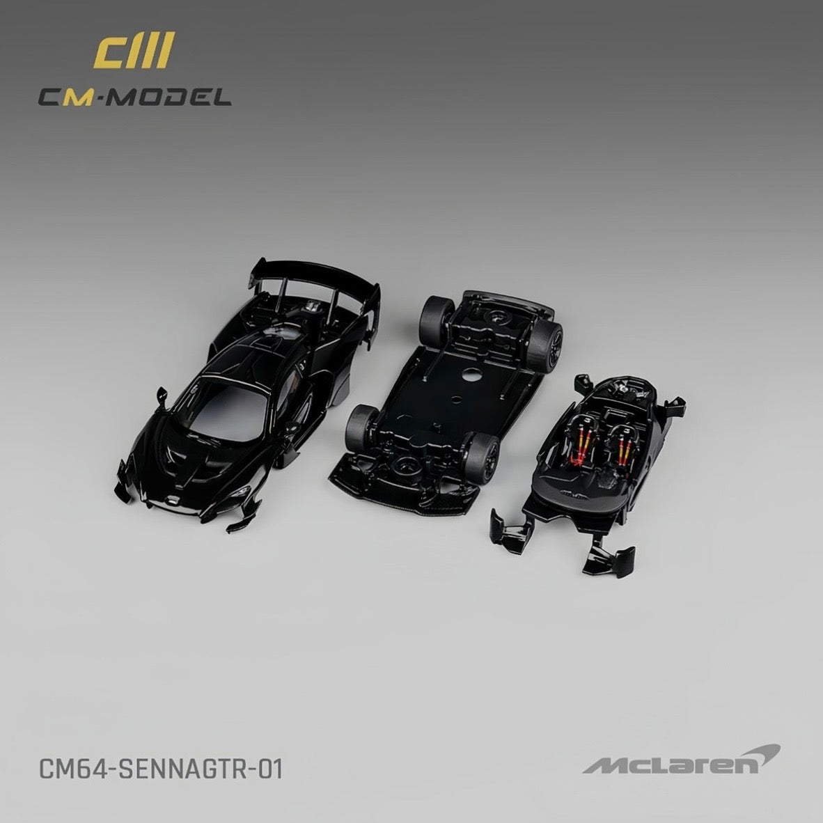 McLaren Senna GTR – Black - Limited Edition CM-Model 1:64