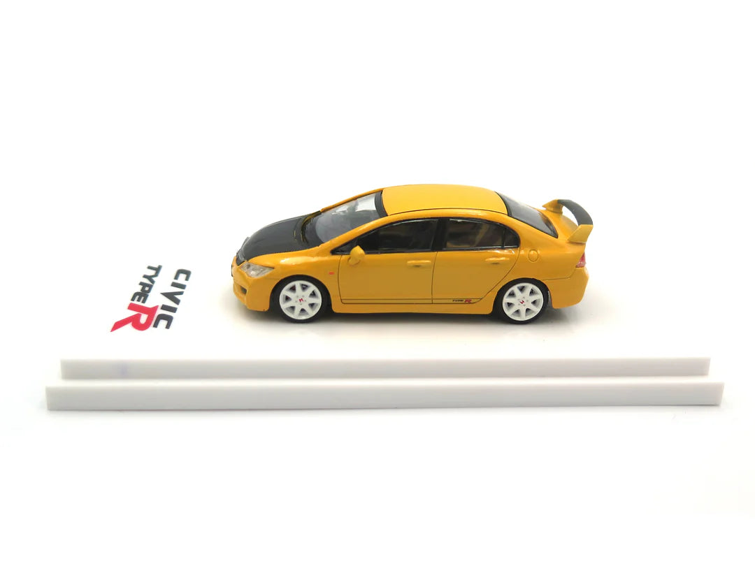 HONDA CIVIC TYPE R (FD2) YELLOW HK LIMITED EDITION - HOBBY JAPAN 1/64
