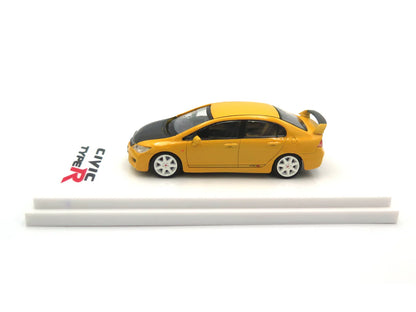 HONDA CIVIC TYPE R (FD2) YELLOW HK LIMITED EDITION - HOBBY JAPAN 1/64