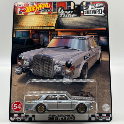 Mercedes-Benz 300 SEL 6.8 AMG BOULEVARD #54 Hotwheels Premium