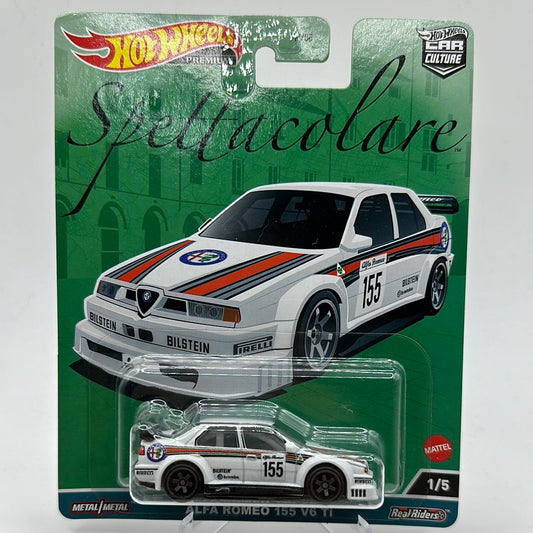 Alfa Romeo 155 V6 Ti Spettacolare 1/5 Hotwheels Premium 1:64