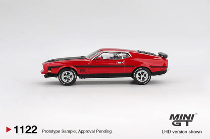 1971 FORD MUSTANG MACH 1 (RACE RED) MiniGT 1:64