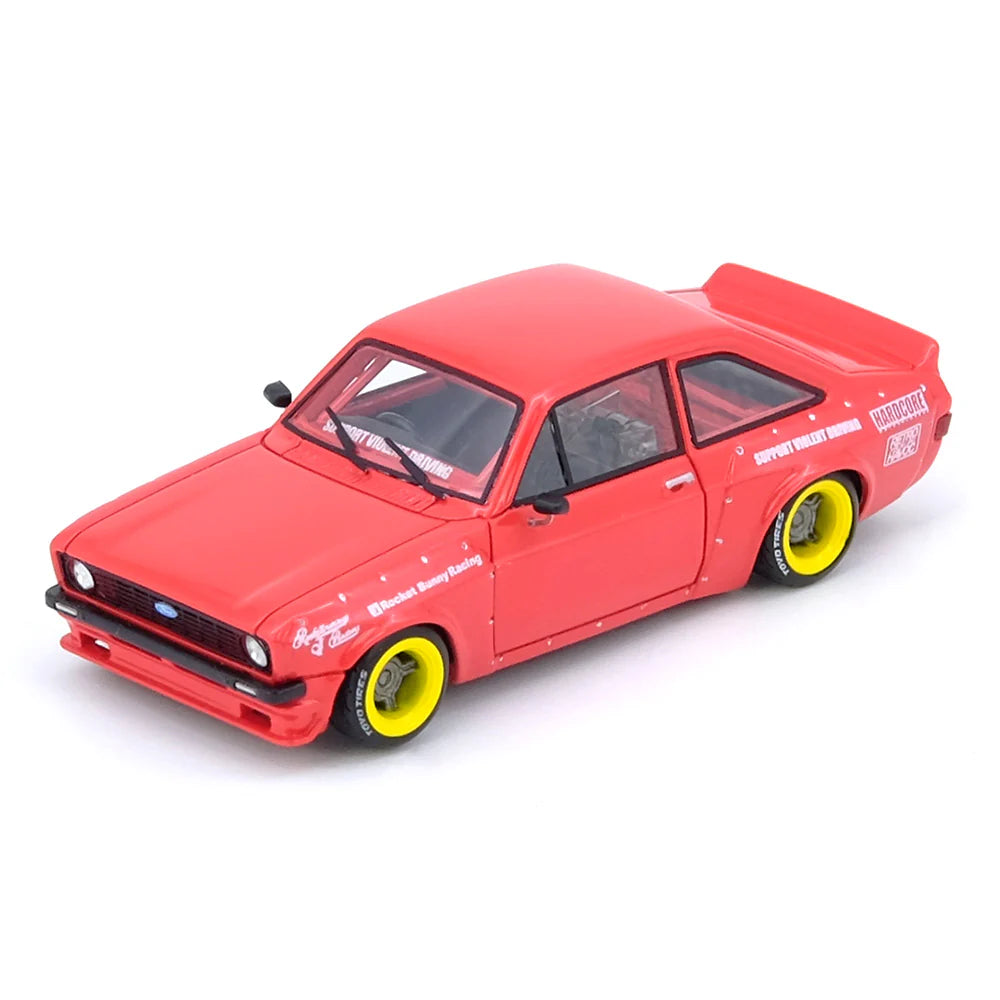 Ford Escort MK2 Pandem “EMOTION” Retro Havoc Red - Inno64
