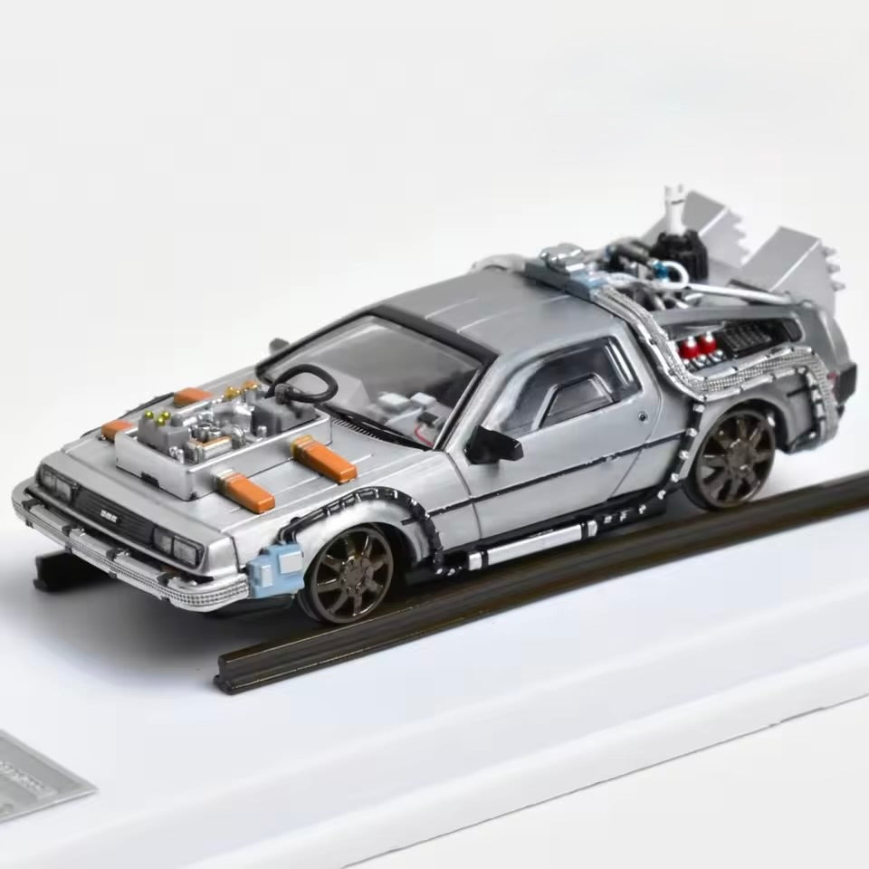 Delorean DMC-12 III Back to The Future *Limited to 999pcs* MJ Model 1:64