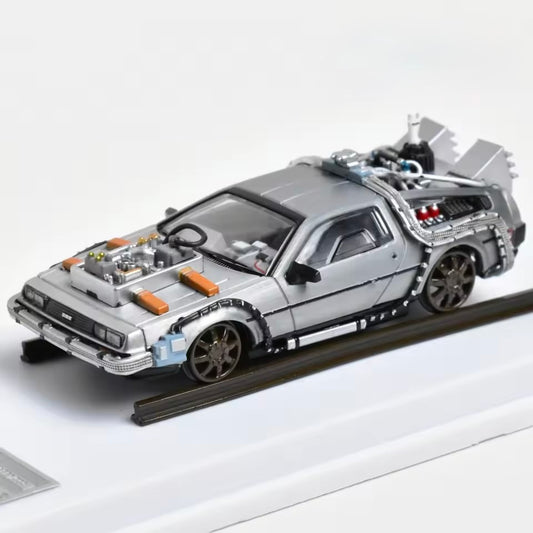 Delorean DMC-12 III Back to The Future *Limited to 999pcs* MJ Model 1:64