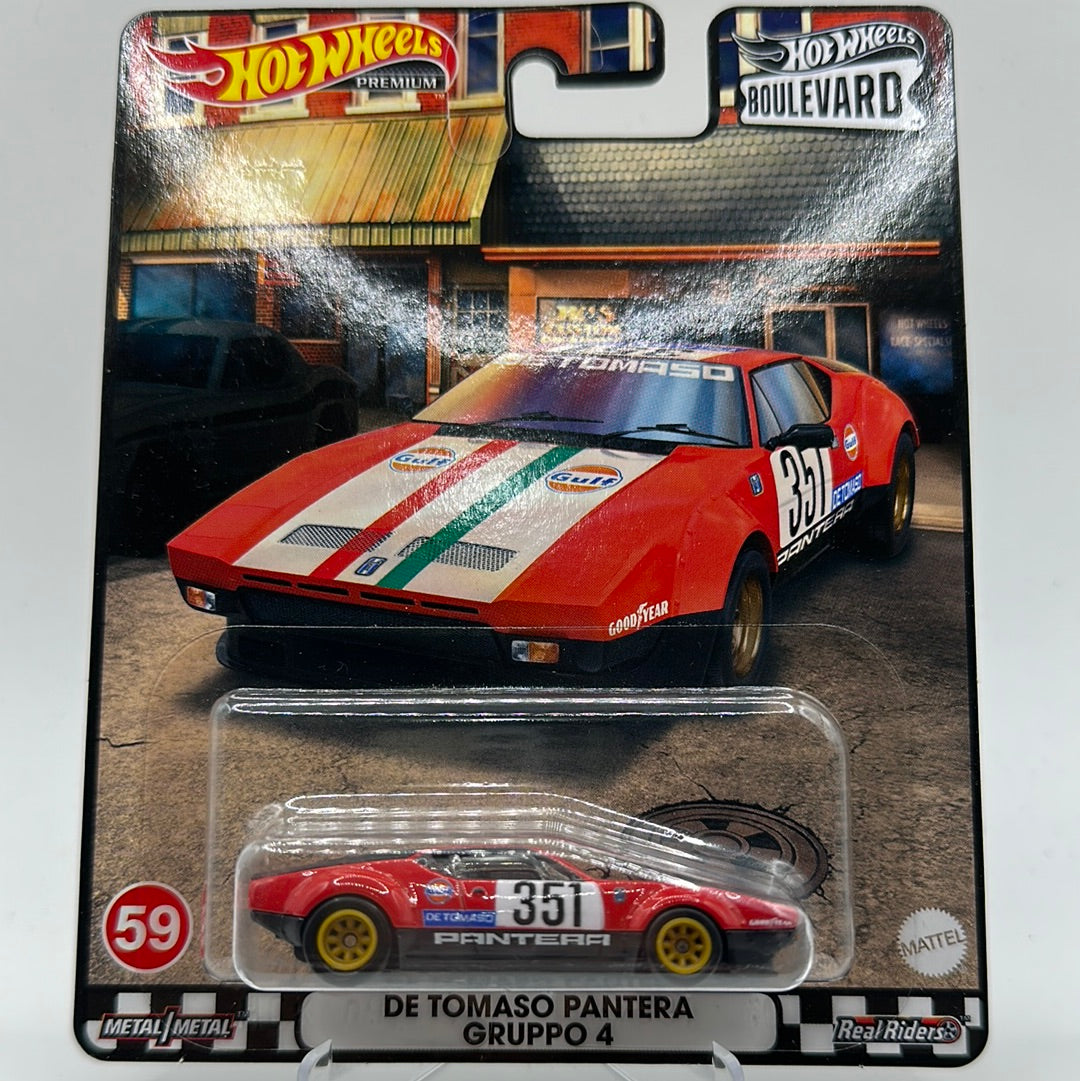 De Tomaso Pantera Gruppo 4 Boulevard #59 Hotwheels Premium 1:64