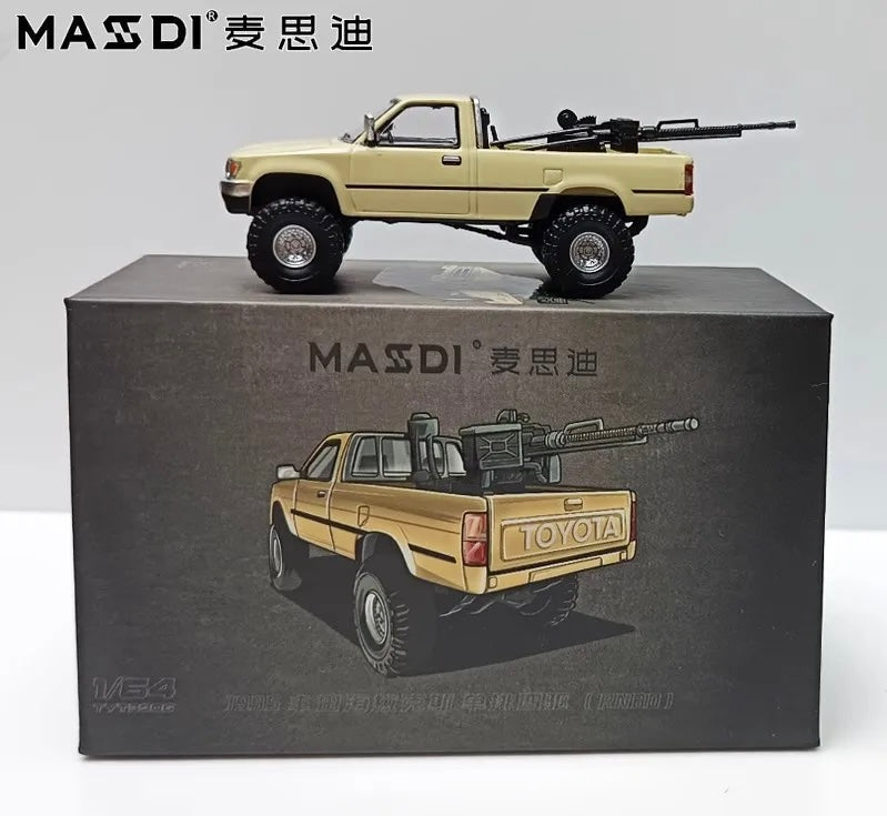 1995 Toyota Hilux(RN80) Sand - MASDI 1:64