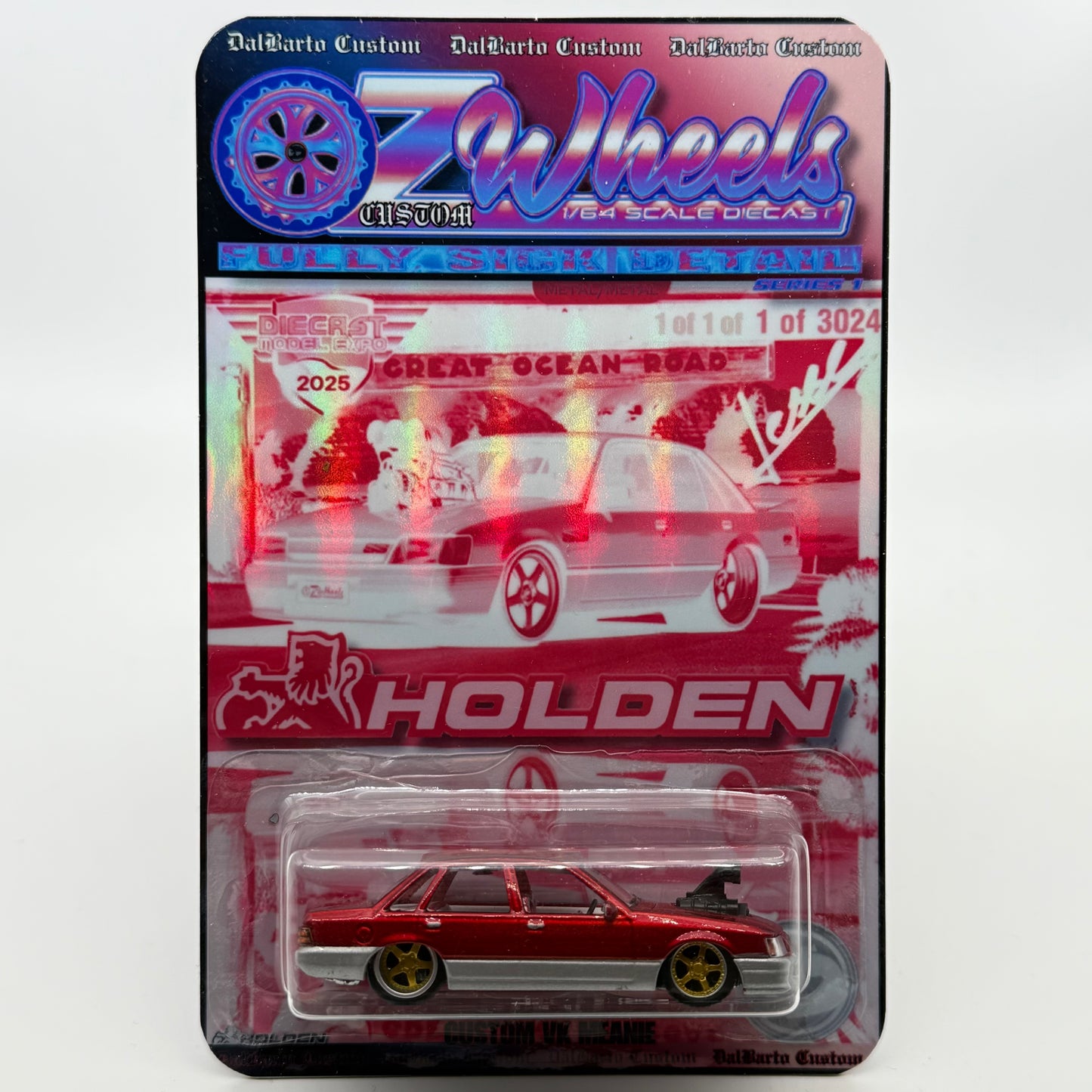 Custom VK Meanie - “DalBarto Custom” Ozwheels Diecast Model Expo 1:64