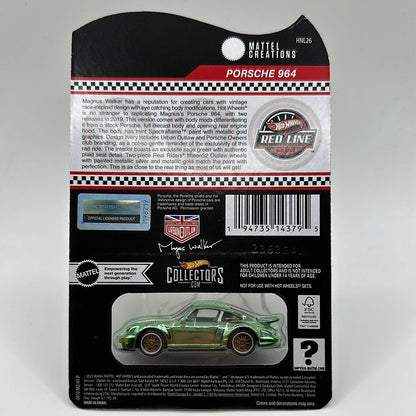 Porsche 964 Magnus Walker RLC Red Line Club Hotwheels 1:64