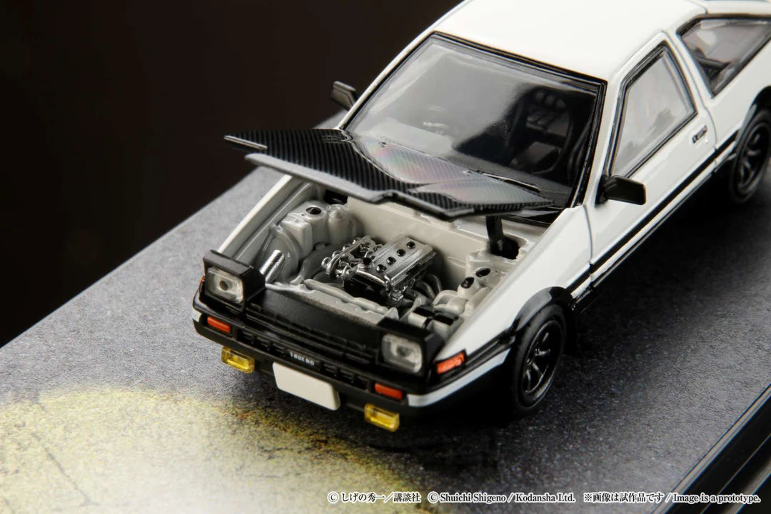 Toyota SPRINTER TRUENO (AE86) FINAL VERSION / INITIAL D Engine Mounted Model - Hobby Japan