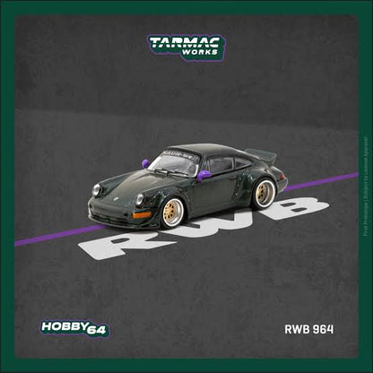 Porsche RWB 964 Green - Tarmac Works 1:64
