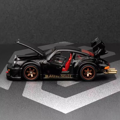 Porsche RWB 964 (911) Diecast Model 1:64 Functional Parts