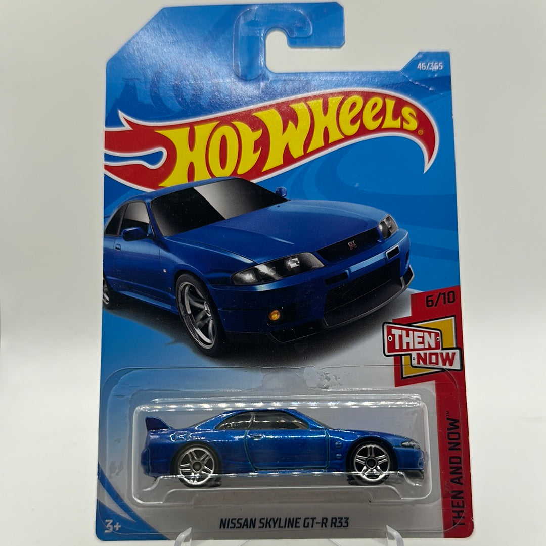 Nissan Skyline GT-R R33 - Then and Now 6/10 Hotwheels Mainline 46/365