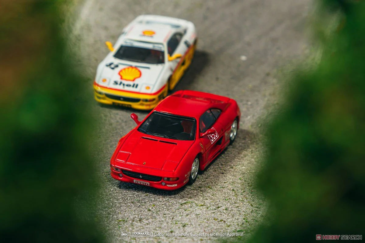 Ferrari F355 Challenge Presentation - Tarmac Works x IXO 1:64