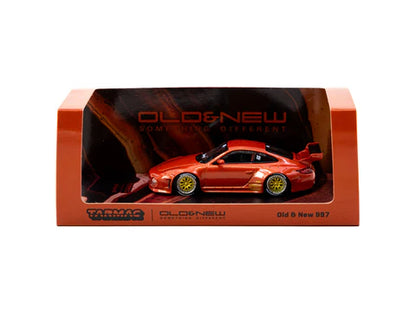 Porsche 997 Red Metallic - Old & New ROAD64 Tarmac Works 1/64