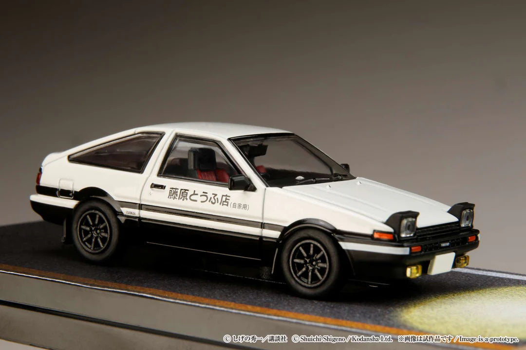 Toyota SPRINTER TRUENO (AE86) / INITIAL D Engine Mounted  - Hobby Japan 1:64