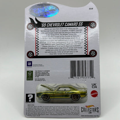 ‘69 Chevrolet Camaro SS 09283/30000 RLC Red Line Club Hotwheels 1:64