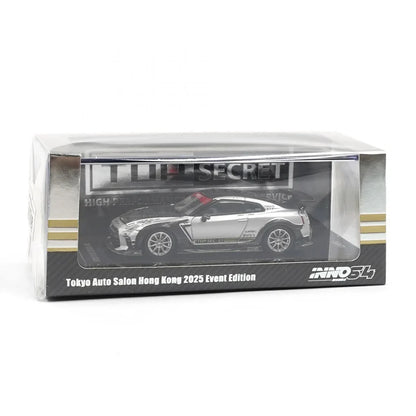 NISSAN GT-R (R35) TOP SECRET (SILVER/CARBON) TAS HK EXPO INNO64