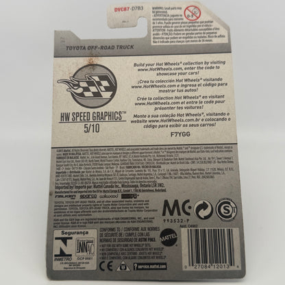 Toyota Off-Road Truck Falken *STH* Super Treasure Hunt - HW Speed Graphics 5/10 Hotwheels Mainline