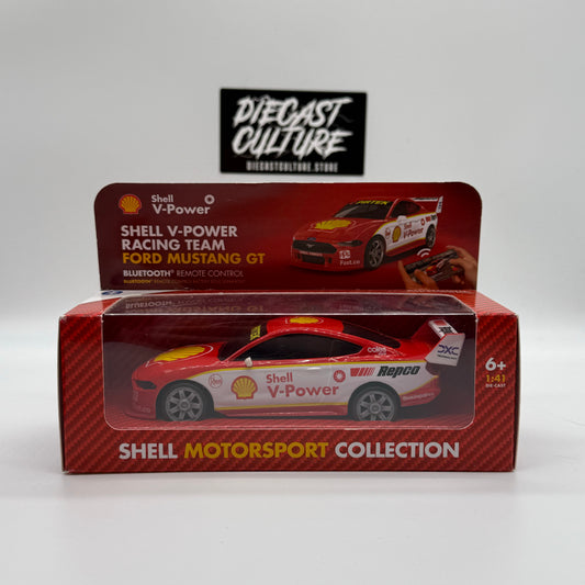 Ford Mustang GT SHELL V-Power Racing Team (Bluetooth Remote Control) Shell Motorsport Collection 1:41 Scale